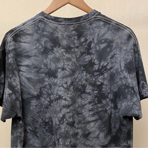 Spencer’s Acid Trip Mushroom Psychedelic T Shirt Gray Colorful Mens Size Large - Picture 5 of 8